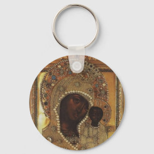 Our Lady of Kazan Key Ring