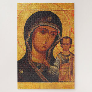 Our Lady of Kazan Orthodox Icon Jigsaw Puzzle