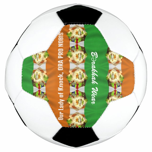 Our Lady of Knock Soccer Ball (Front)