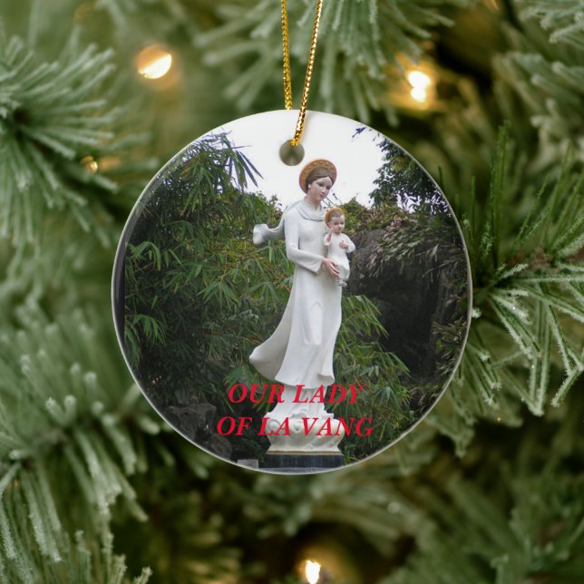 Our Lady of La Vang Christmas Ornament (Tree)