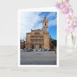 Our Lady of Los Angeles Church in Valencia, Spain Card