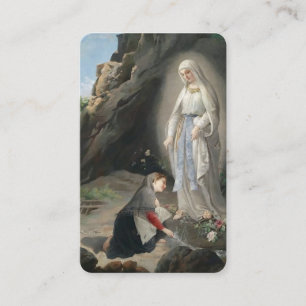 Our Lady of Lourdes Prayer for Healing Card