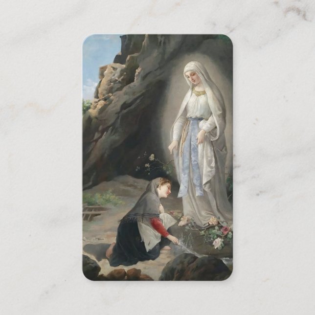 Our Lady of Lourdes Prayer for Healing Card (Front)