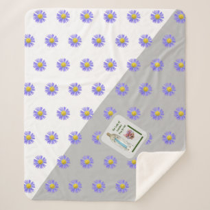 Our Lady of Lourdes Sherpa Blanket