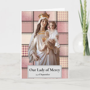 Our Lady of Mercy Card