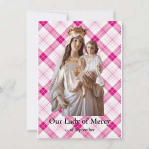 Our Lady of Mercy Thank You Card