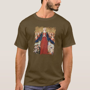 Our Lady of Mercy Virgin Mary Under her Mantle  T-Shirt