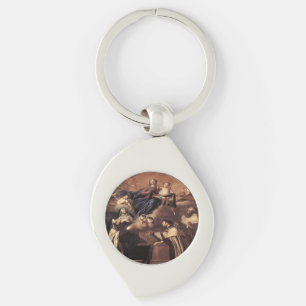 Our Lady of Mount Carmel 1641 Key Ring