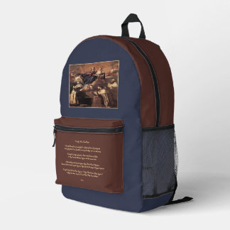 Our Lady of Mount Carmel 1641 Printed Backpack