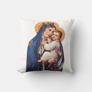 Our Lady of Mount Carmel Cushion