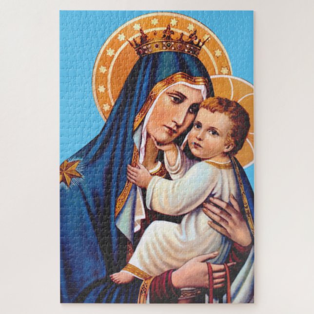 Our Lady of Mount Carmel Jigsaw Puzzle (Vertical)