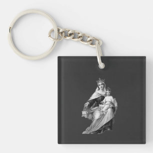 Our Lady of Mount Carmel  Key Ring