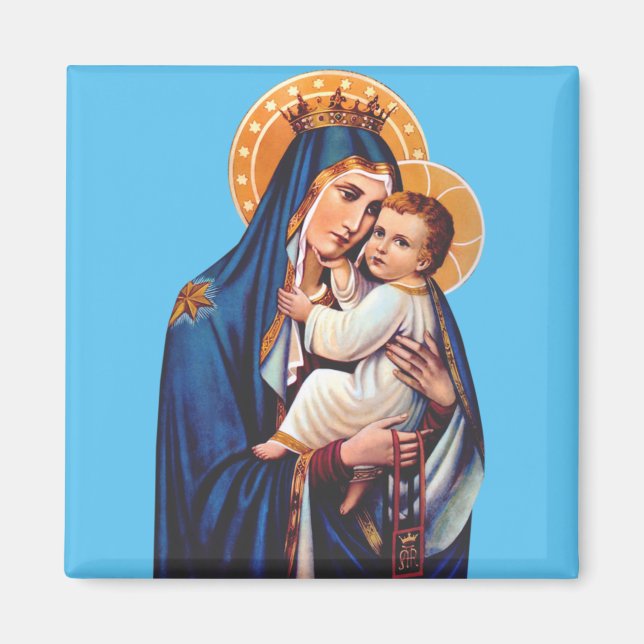 Our Lady of Mount Carmel Magnet (Front)