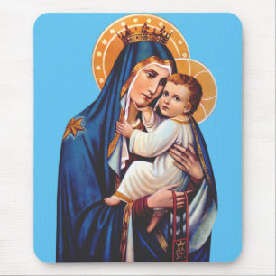 Our Lady of Mount Carmel Mouse Pad