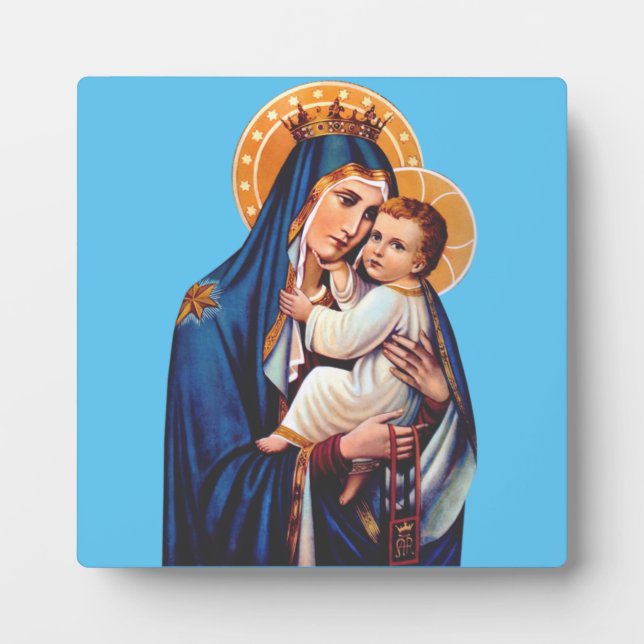 Our Lady of Mount Carmel Plaque (Front)