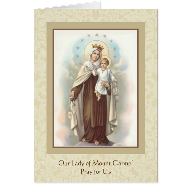 Our Lady of Mount Carmel Scapular Jesus (Front)