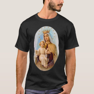 Our Lady of Mount Carmel Scapular St Teresa of Avi T-Shirt