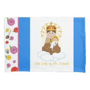 Our Lady of Mt Carmel Pillowcase