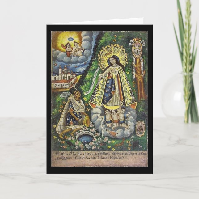 Our Lady of Ocotlan Greeting Card (Front)