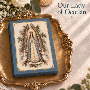 Our Lady of Ocotlán Vintage Catholic Prayer Card