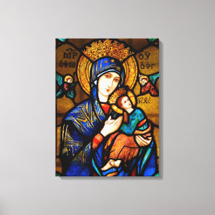 Our Lady Of Perpetual Help Canvas Print