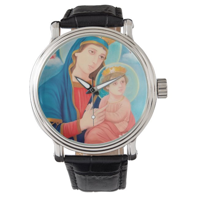 Our Lady of Perpetual Help Catholic Watch (Front)