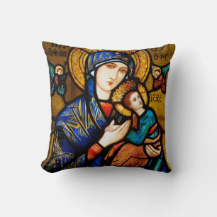 our lady of perpetual help cushion