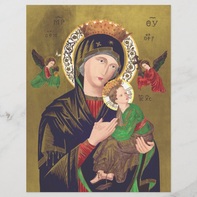 Our Lady of Perpetual Help Flyer (Front)