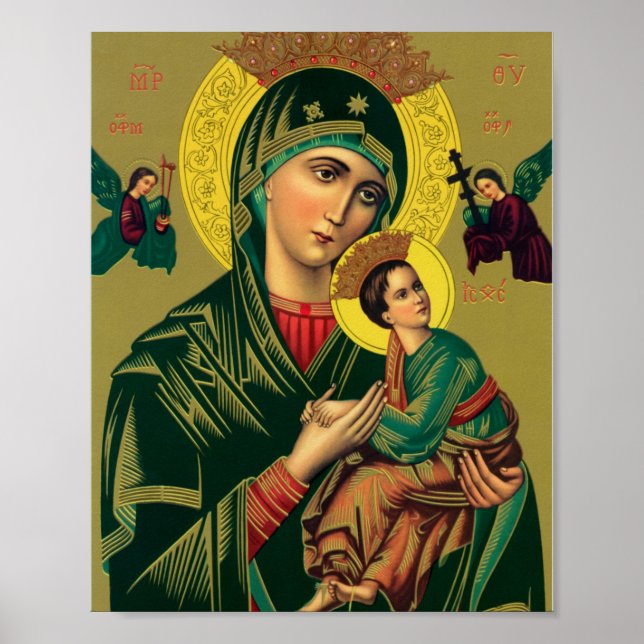 Our Lady Of Perpetual Help High Resolution Version Poster (Front)
