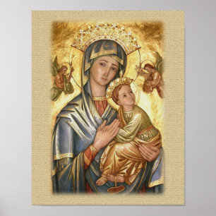 Our Lady of Perpetual Help Icon Poster