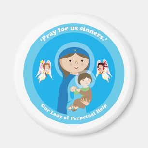 Our Lady of Perpetual Help Magnet
