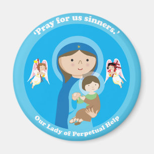 Our Lady of Perpetual Help Magnet