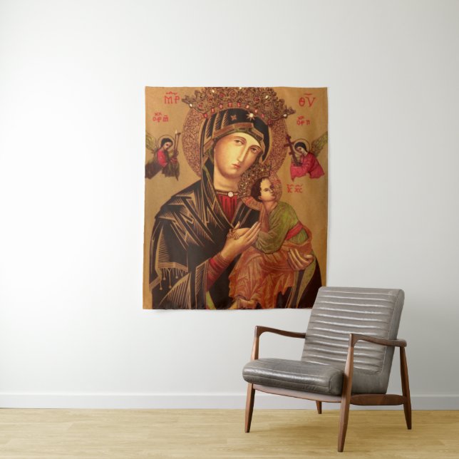 Our Lady Of Perpetual Help Original Version Tapestry (In Situ)