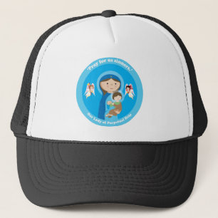 Our Lady of Perpetual Help Trucker Hat