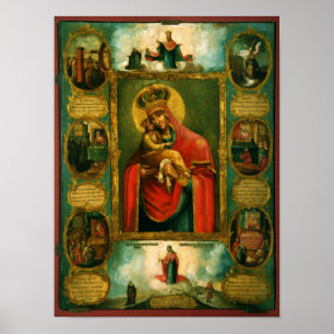 Our Lady of Pochaev Poster