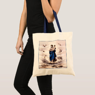 Our Lady of Prompt Succour BW Tote Bag
