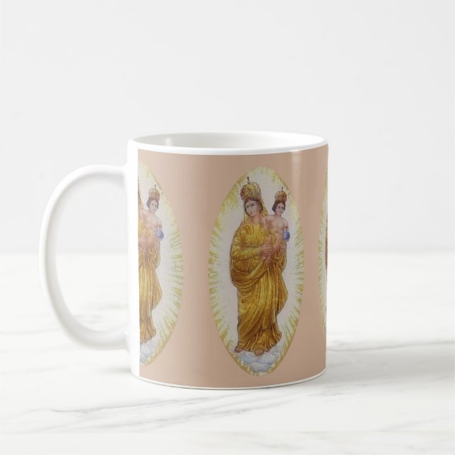 Our Lady Of Prompt Succour Coffee Mug (Left)