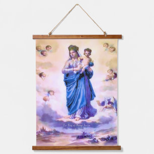 Our Lady of Prompt Succour Hanging Tapestry