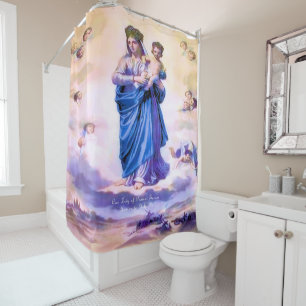 Our Lady of Prompt Succour Shower Curtain