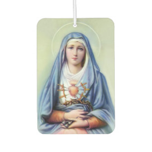 Our Lady of Sorrows Car Air Freshener