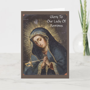 Our Lady of Sorrows Card