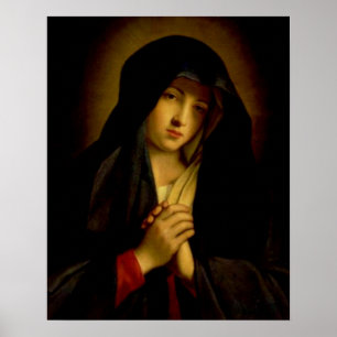 Our Lady of Sorrows Virgin Mary - Dolorosa Poster