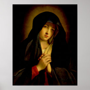 Our Lady of Sorrows Virgin Mary - Dolorosa Poster
