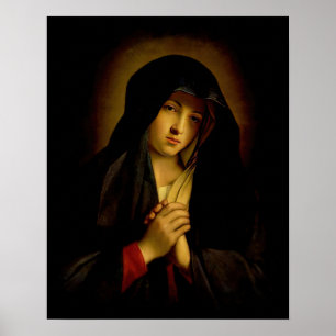 Our Lady of Sorrows Virgin Mary - Dolorosa Poster