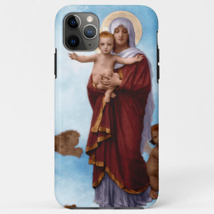 Our Lady of the Angels by William Bouguereau iPhone 11 Pro Max Case