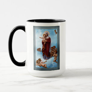 Our Lady of the Angels by William Bouguereau Mug