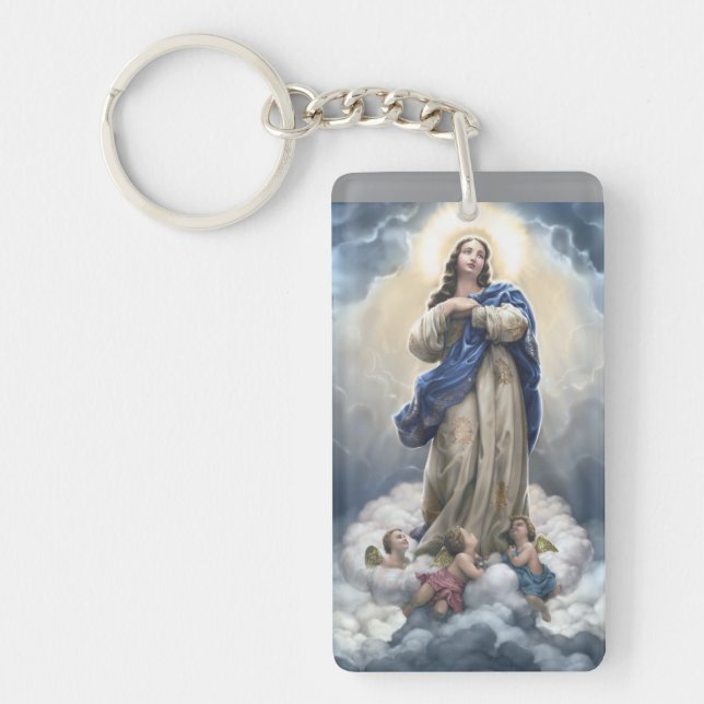 Our Lady of the Assumption Key Ring (Front)