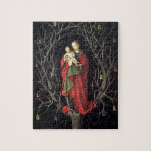 Our Lady of the Dry Tree c.1450 (oil on panel) Jigsaw Puzzle