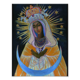 Our Lady of the Gate of Dawn Our Lady Virgin Mary Photo Print