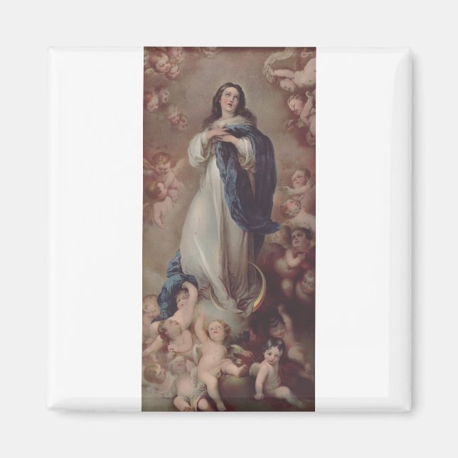 Our Lady of the Immaculate Conception Art Magnet (Front)